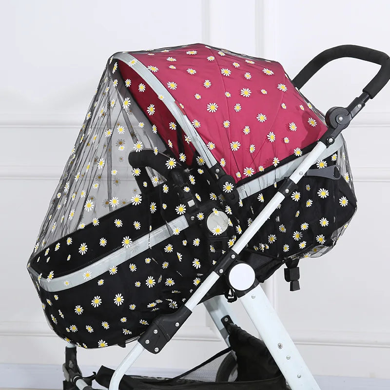 Summer Stroller Mosquito Net Full Cover Baby Cart Mosquito Net Universal Pram Buggys Insect Fly Protection Stroller Accessories