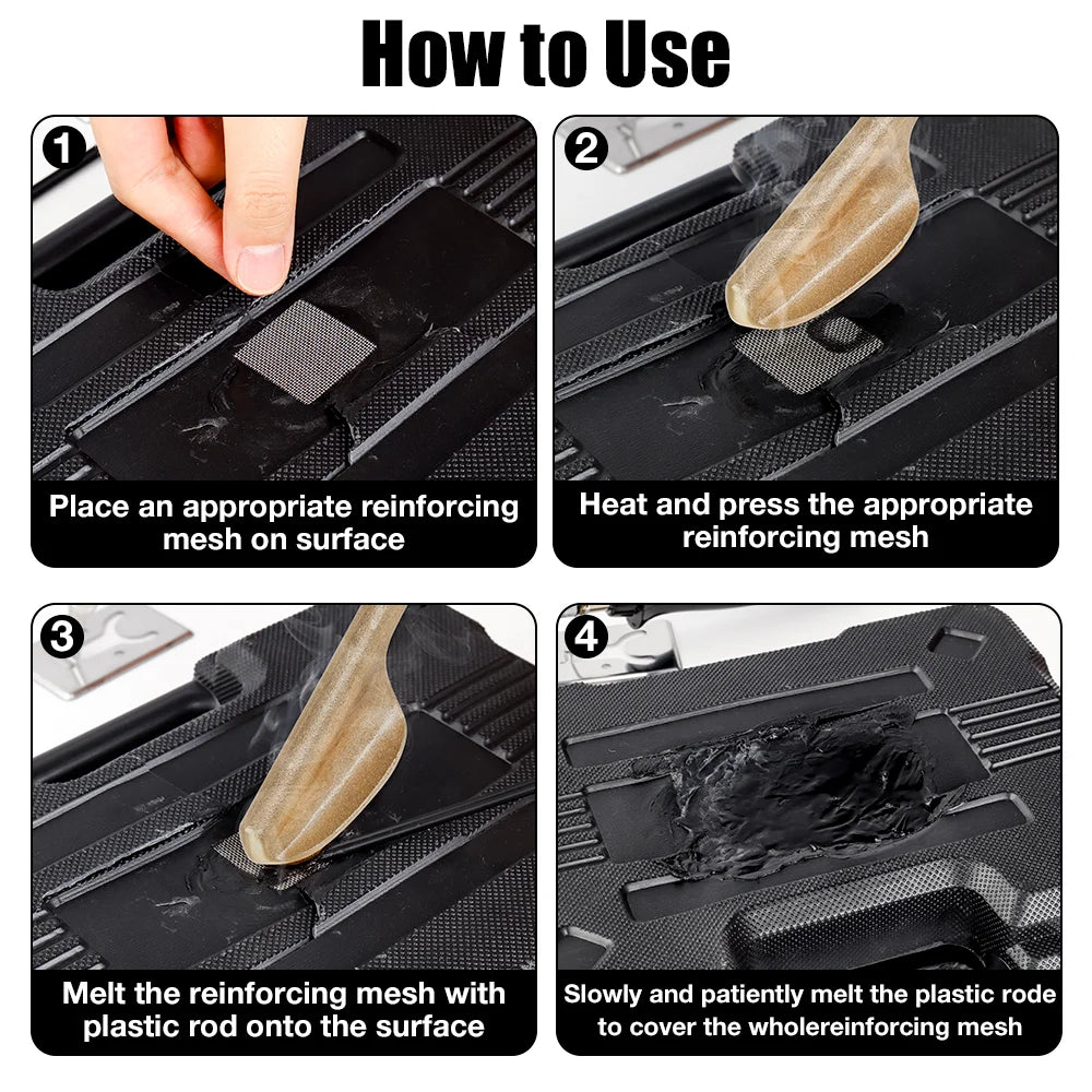 50W / 100W Home Leather Ironing Tool Crack Repair Smoothing Tool Repair Plastic Soldering Iron Car Bumper Welding Machine,Tools