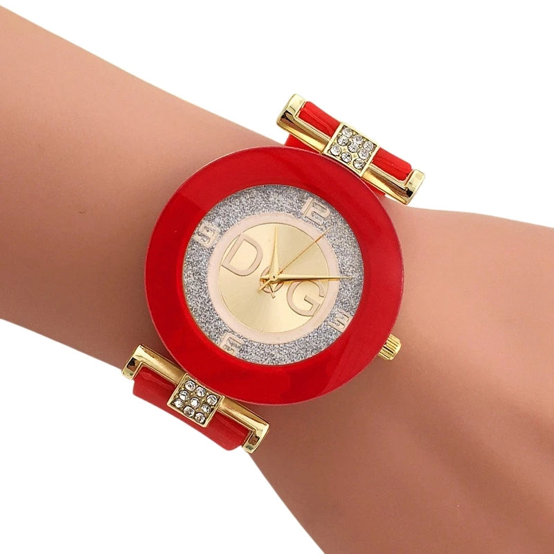 Luxury Watch For Women Silicone Diamond Waterproof Quartz Wristwatches Ladies Sports Montre Femme Zegarek Damski Gift Clock Men