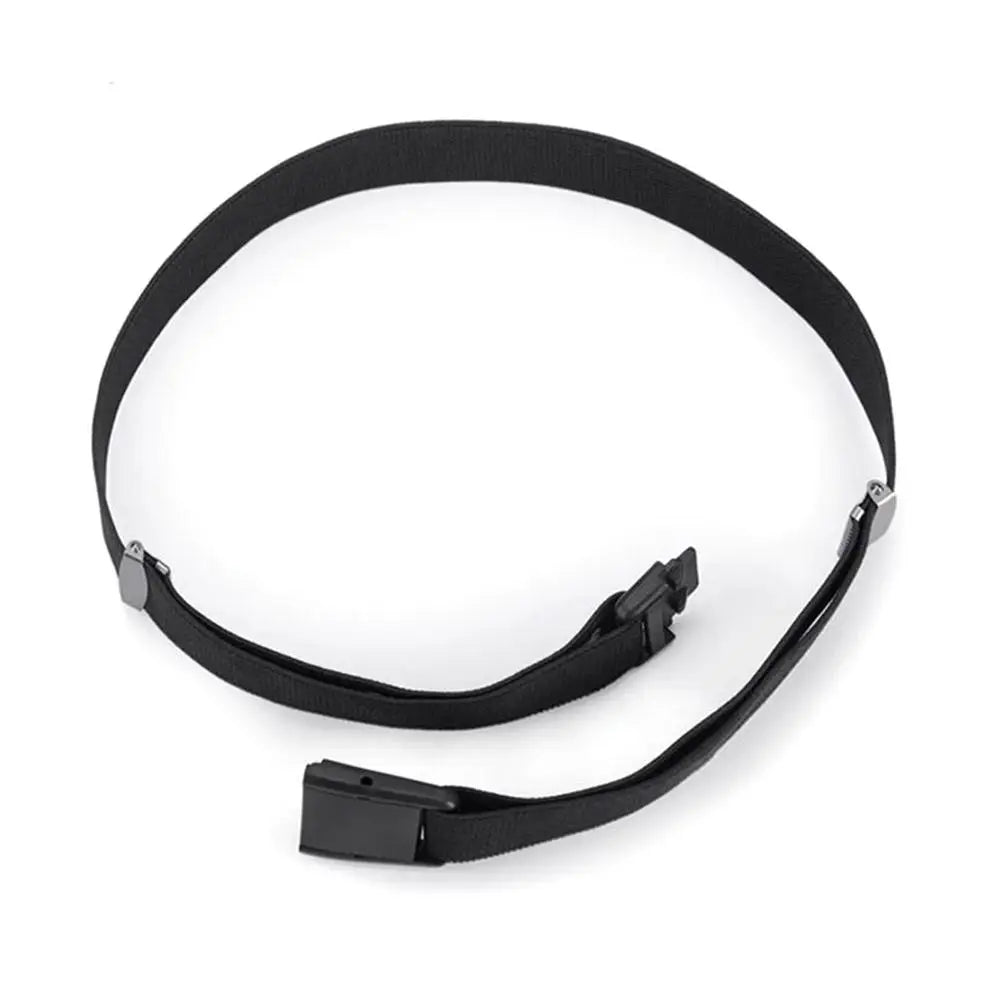 Unisex Stretch Belt Invisible Elastic Waistband No Show Flat Buckle for Jeans Pants Dresses Men Women Adjustable Comfort Belt