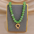 Delicate Colorful Natural Stone Beaded Necklace for Women DIY Buckle Choker Necklaces Party Jewelry Gifts
