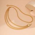Boho Sexy Women Fashion Belt Hip High Waist Gold Silver Color Narrow Metal Body Chain Chunky Fringes New