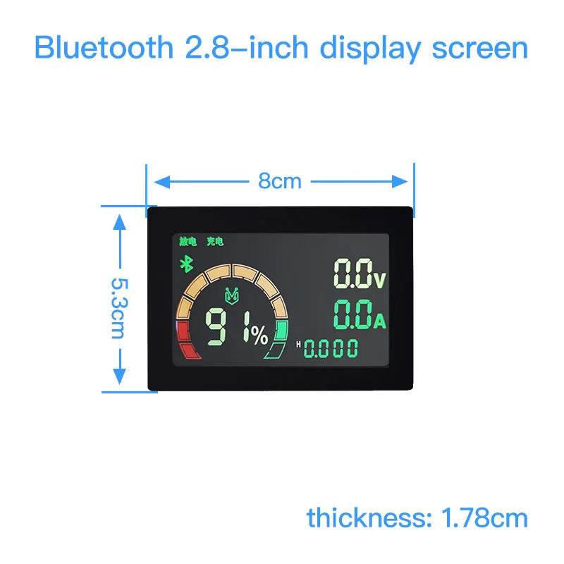 ANT BMS 1A Active Balance Smart BMS 13S 16S 48V 17S 20S 60V 24S 72V Lifepo4 18650 Li-Ion Lto 100A 120A 150A Battery Pack RS485