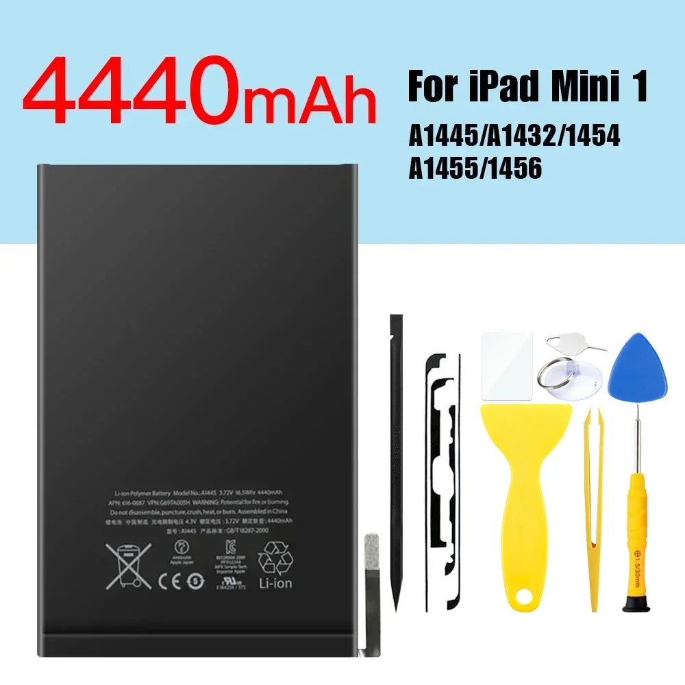 PINZHENG Tablet Battery For iPad 5 6 Air A1484 For iPad Air2 A1474 A1475 A1893 10.2 Mini 2 3 4 5 Pro 9.7 10.5 11 12.9 Battery