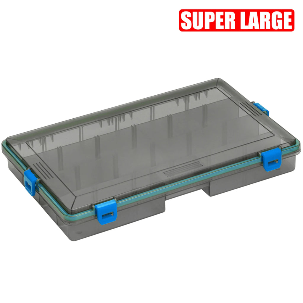 CAZULO waterproof fishing gear box, fishing equipment bait box, fishing hook storage box, fishing tool accessories