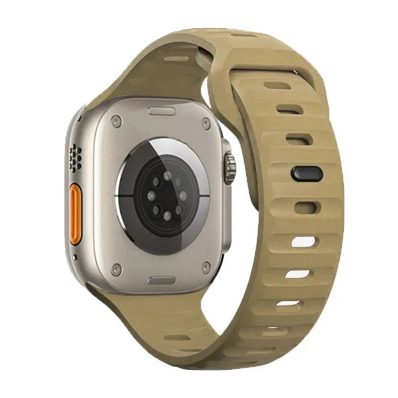 Soft Silicone Strap For Apple Watch 8 7 3 5 6 SE 4 Ultra 2 49mm for iWatch 45mm 41mm 44mm 40mm 42mm 38 Luminous Bracelet correa