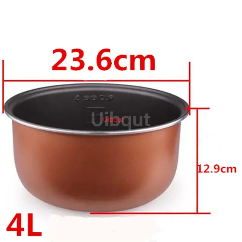304 stainless steel rice cooker inner container Non stick Cooking Pot Replacement Accessories kitchen food Rice Cooker liner