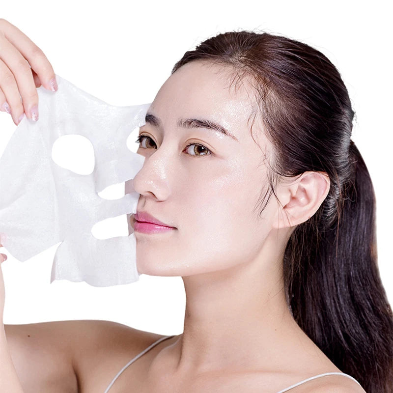 10pcs BIOAQUA Vitamin C Facial Mask Face skincare Moisturizing Face Mark Brightening Repairing Facial Masks for Face Skin Care