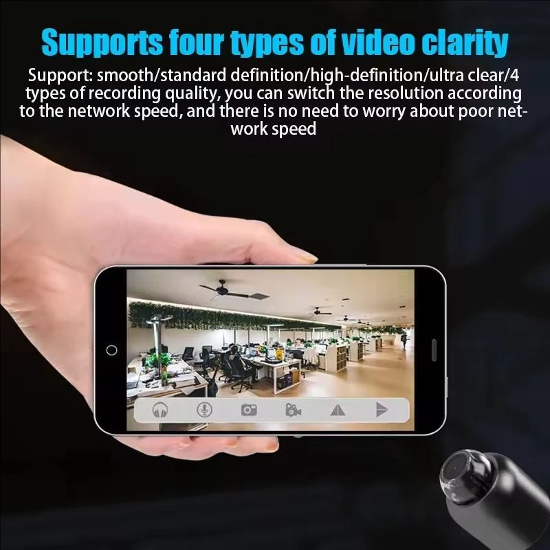 X5 Mini Camera 1080P Clear Night Vision Lightweight Portable Premium Cams Motion Detection Wireless Surveillance Camera 2026 New