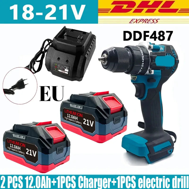 18V 21V 6.0 9.0 12.0Ah Rechargeable Lithium Battery For Makita 18v Power Tools Cordless Wrench Saw Drill Grinder Screwdriver .