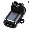 Type C Charger Adapter For Garmin Fenix 7 7X 5S 6 6X 6S PRO Smart Watch Chargering Converter Accessories