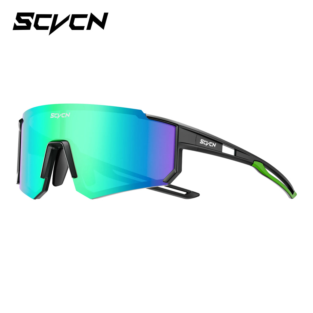 SCVCN Fashion Cycling Glasses Bike Baseball Sunglasses for Men UV400 Sports MTB Outdoor Goggles Bicycle Women Sunglasses Riding