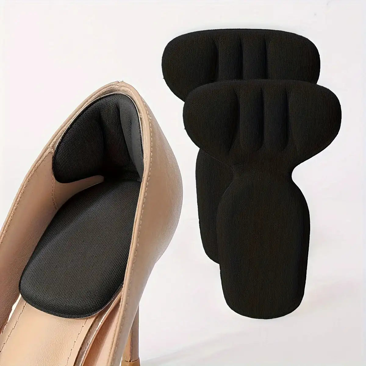 T-Shaped Foam Heel Pads – 2 Pack