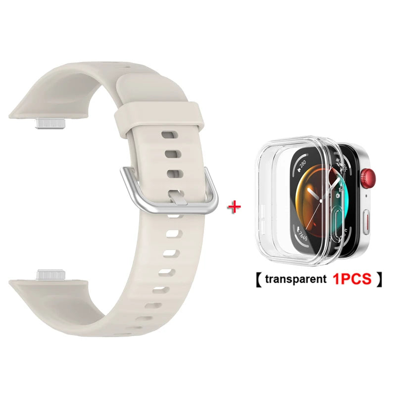 Silicone Strap For Huawei Watch Fit 3 Strap Replacement Band For Huawei Watch Fit3 Strap For Huawei FIT 3 Watch Strap