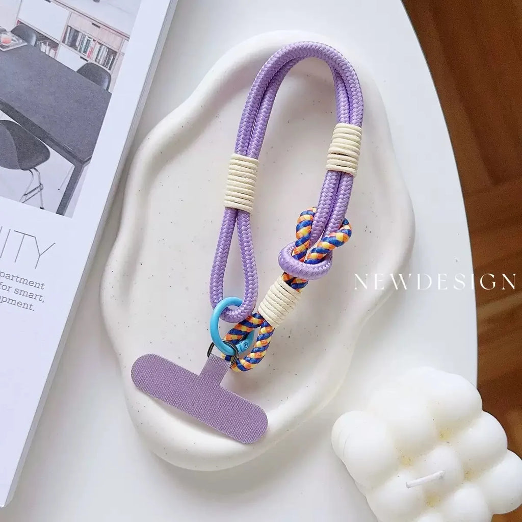 1Pc Short Wrist Strap Phone Case Connection Piece Phone Case Universal Jewelry Accessories Anti slip and Anti fall Portable Pend
