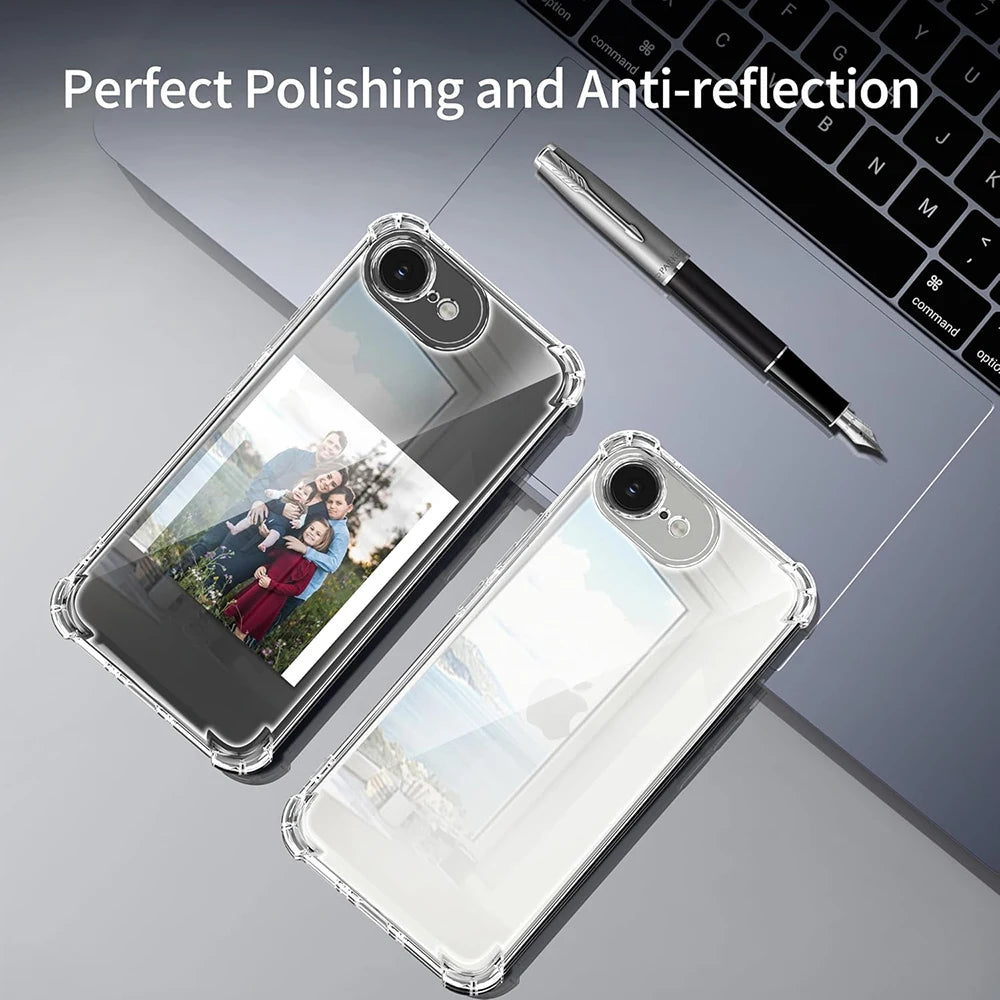 Shockproof Transparent  Soft Case For iPhone 17e 16e 17 16 e Clear Ultra Thin Silicone Back Cover For iPhone17e iPhone16e Shell