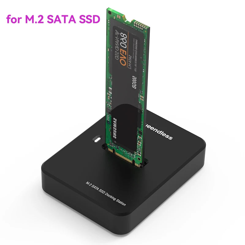 Blueendless External SSD Hard Disk M.2 ssd Enclosure 10G Online Reading Writing Speed SSD Case For M.2 SSD Docking Station