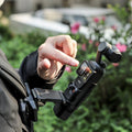 SUNNYLIFE Backpack Clip Mount for DJI Pocket 3 | Extendable Rotatable Magnetic Holder - Hands-Free Vlogging, Cycling, Hi