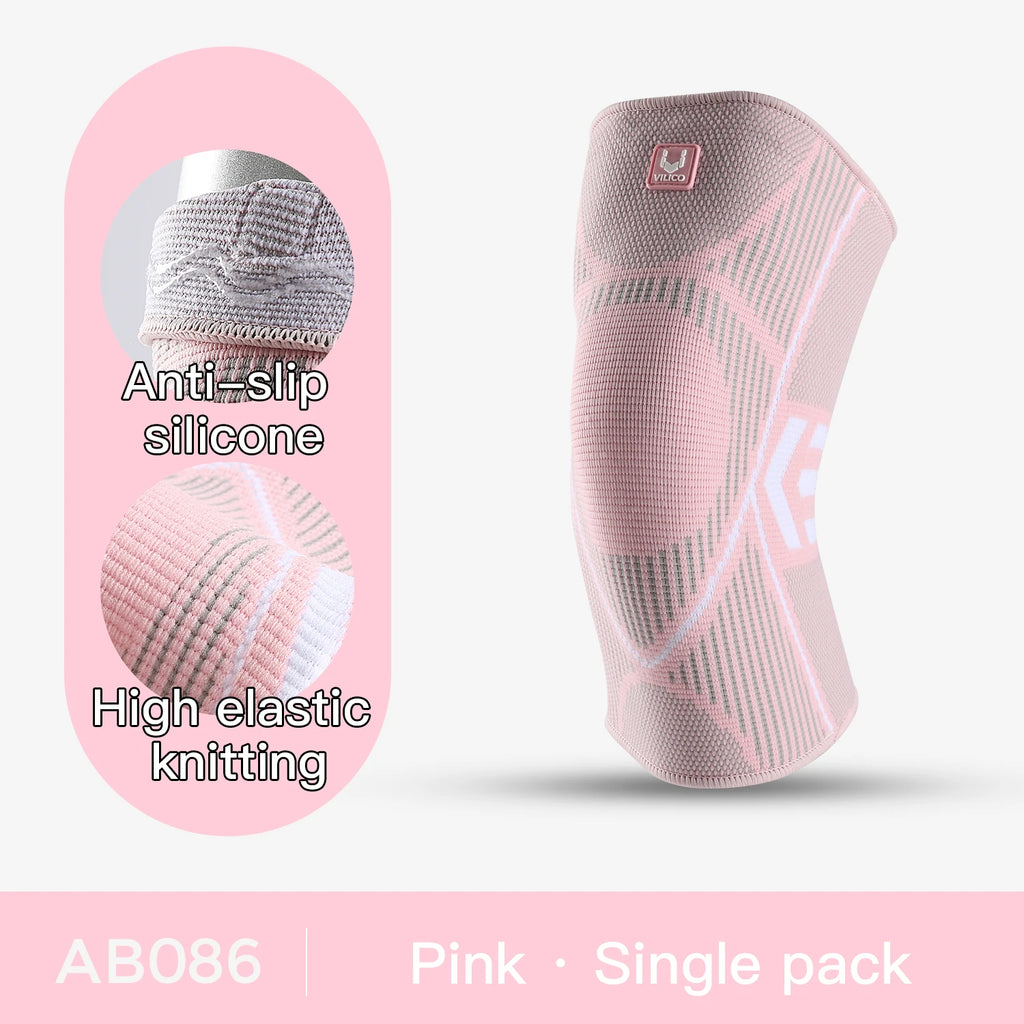 1 PCS Kyncilor Knee Brace Elastic Fitness Basketball Volleyball Running Cycling Daily Sports Nylon Sports Compression Knee Brace