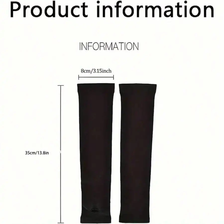 3 Pairs Unisex Breathable & Elastic Quick-Dry Arm Sleeves, Suitable For Daily Use, Sports, Cycling, Running, Summer Outdoor, Anti-UV Beach Essential