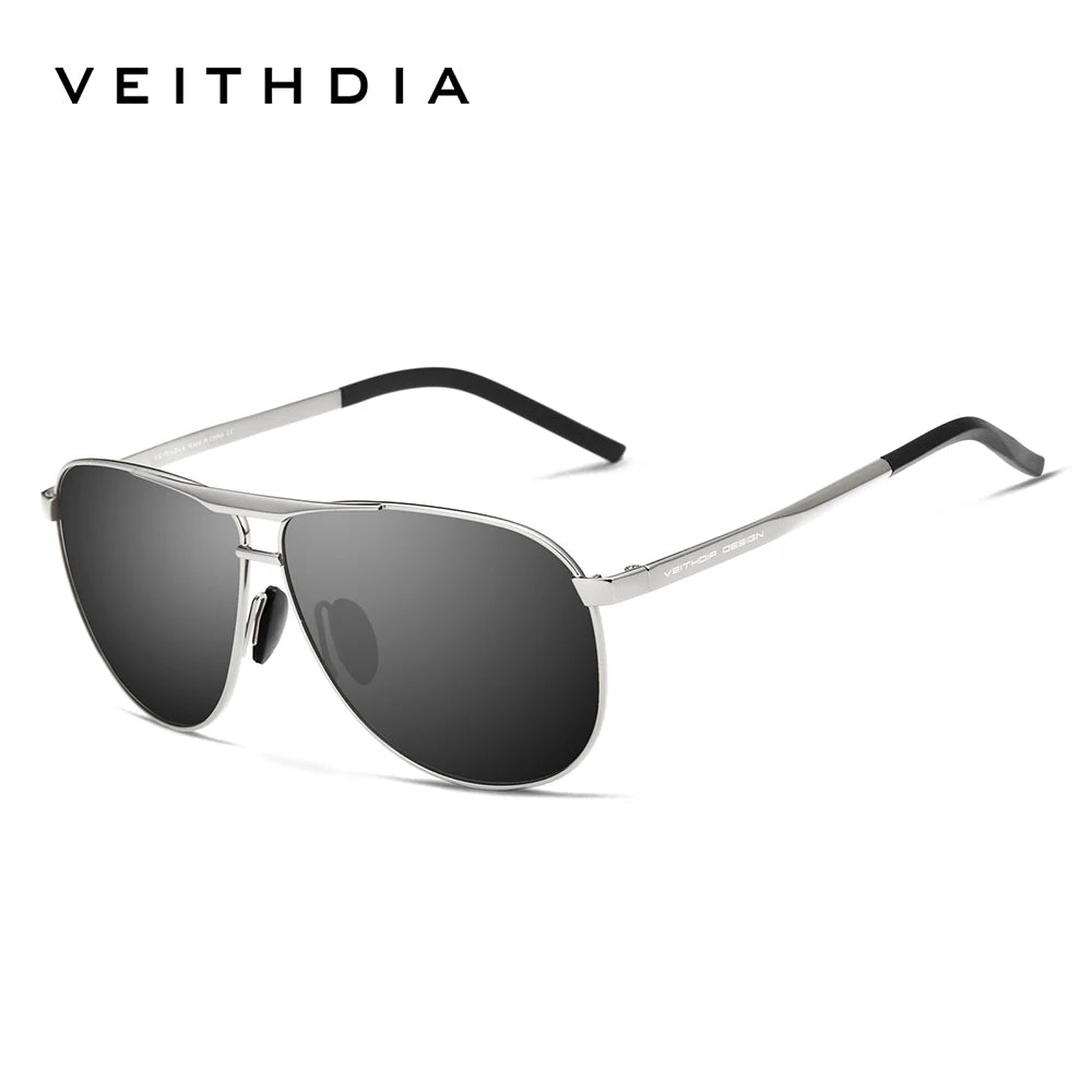 VEITHDIA Polarized Pilot Outdoor Sunglasses Classic Men's Fashion Women's UV400 Outdoor Sports Eyeglasses For Male VFH3028