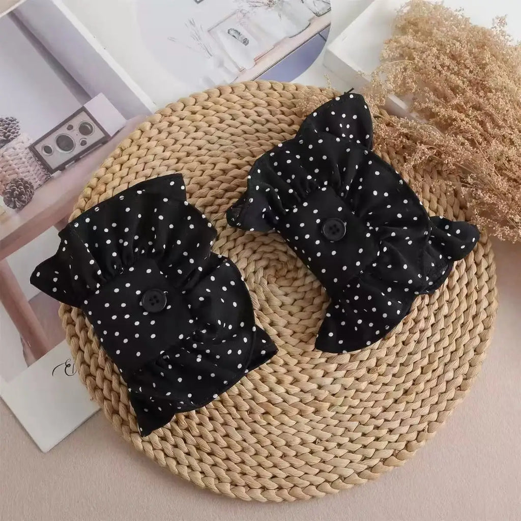 Fashion Ruffles Button Fake Collar for Women Stand Detachable Collar Fake Girls Vintage Lace Ladies False Blouse Collar