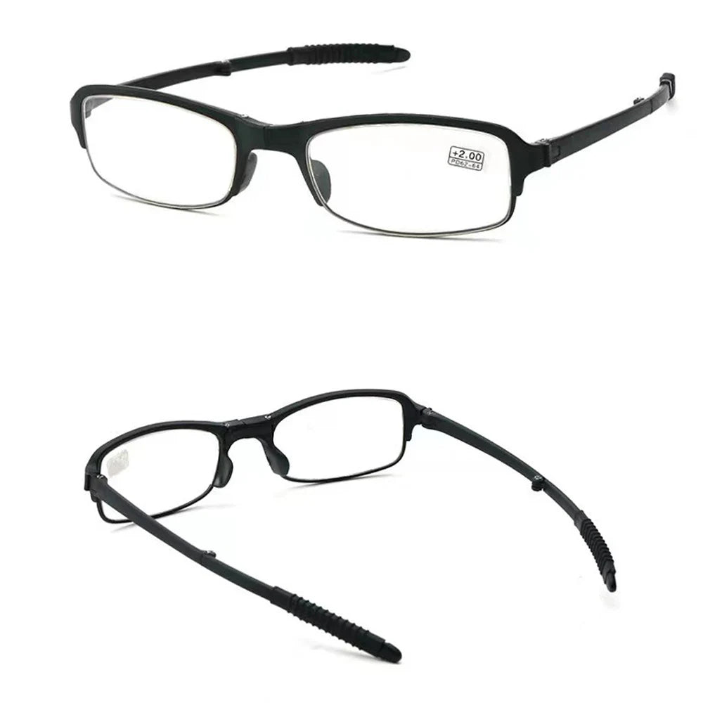 Folding Reading Glasses Women's Presbyopia Glasses Ultra Light Fashionable Portable Anti Blue Light Men's TR90 Eyewears Glasses