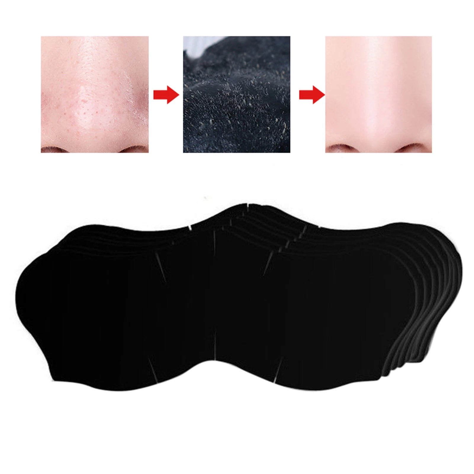 10/20/50/100 PCS Nose Strips For Blackheads Acne Removal Instant Pore Unclogging Strips Deep Cleansing Nose Clean Patch Strips
