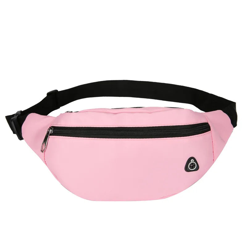 New Simple and Fashionable Waist Bag, Casual and Versatile Sports Chest Bag For Men and Women, Dail Running Mobile Phone Bag