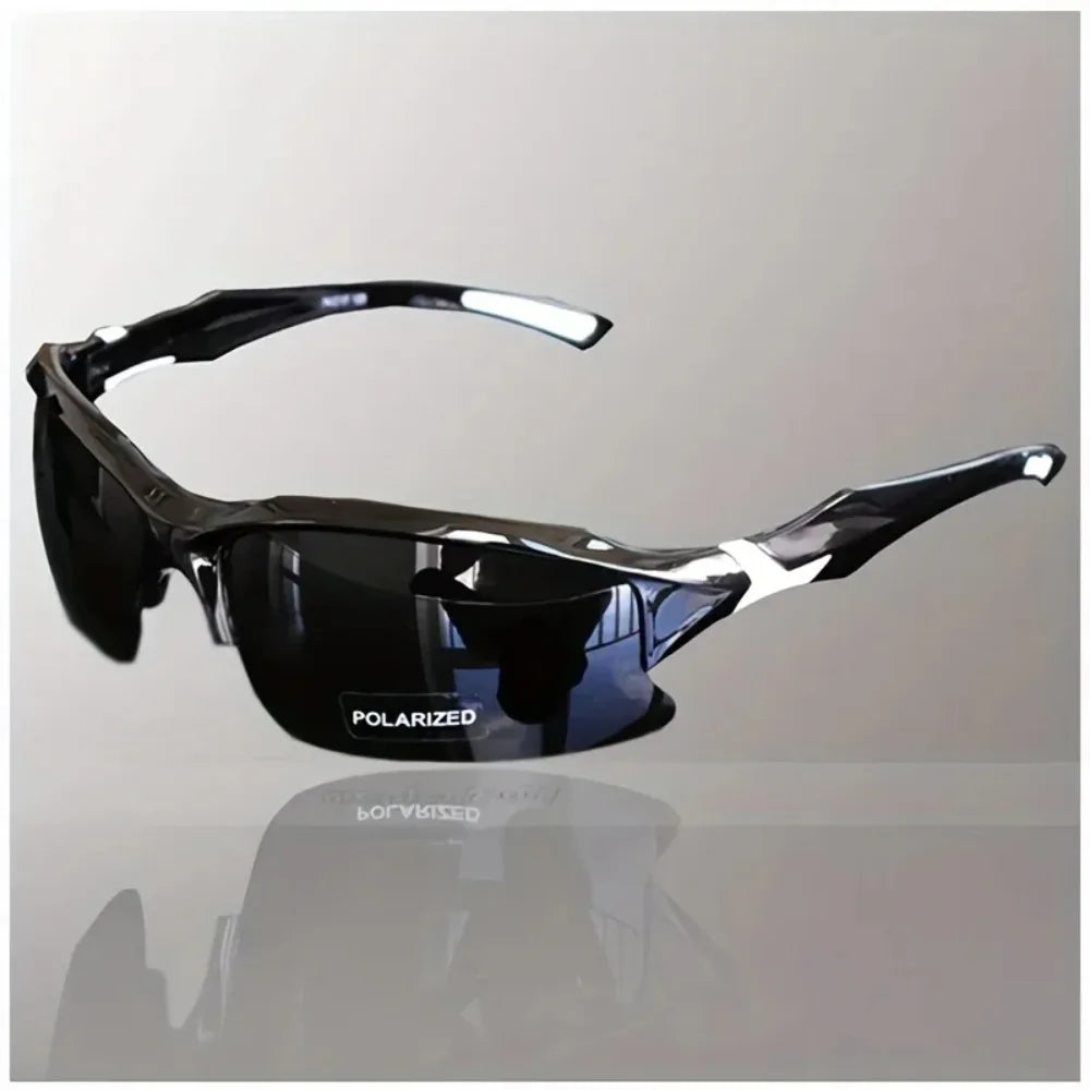 Polarized Sports Glasses for Men And Women Outdoor Windproof Fashionable Suitable for Baseball Running Fishing Golf And Driving