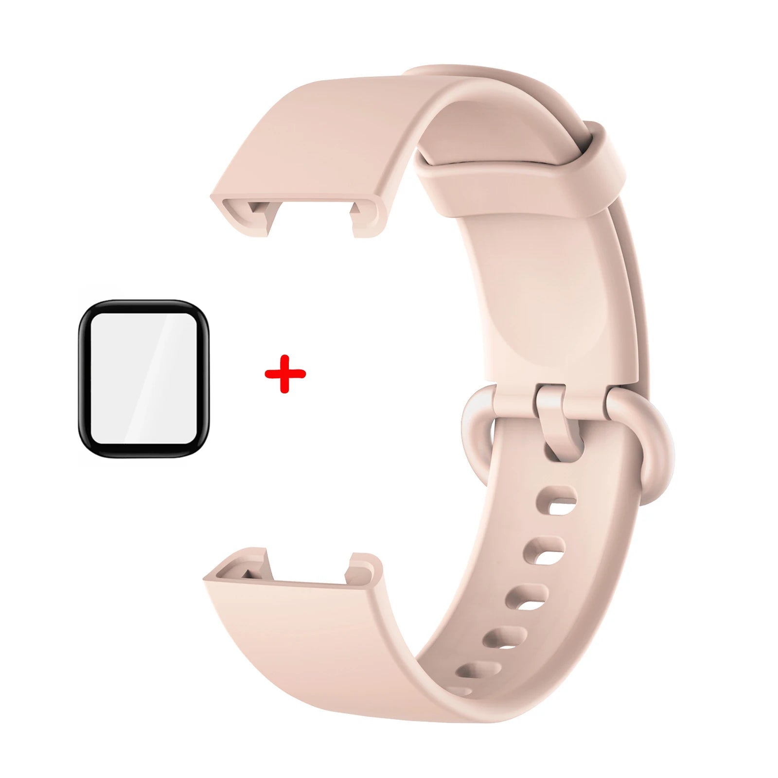 Silicone Straps for Redmi Watch 2 Lite Poco Watch Replacement watchband Bracelet for Xiaomi Watch Lite With Screen Protector