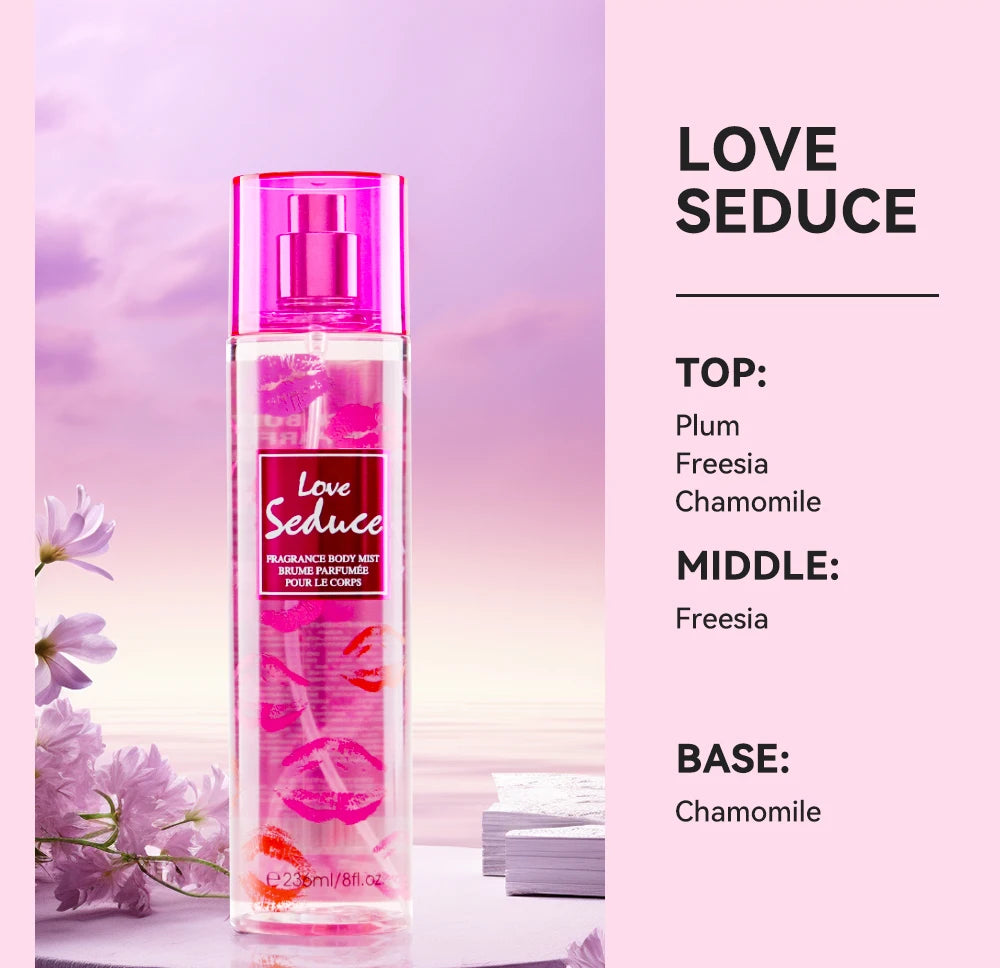 8 Fl.oz/236ml Hair & Body Mist for Women, Floral Fragrance Mist, Fresh Body Spray, Long-Lasting Perfume, Perfect for Daily Use