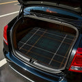 Macalpine Scottish Tartan Car Mat - Easy to Clean Cargo Liner Featuring a Green And Brown Plaid Pattern, Suitable for Large Dogs