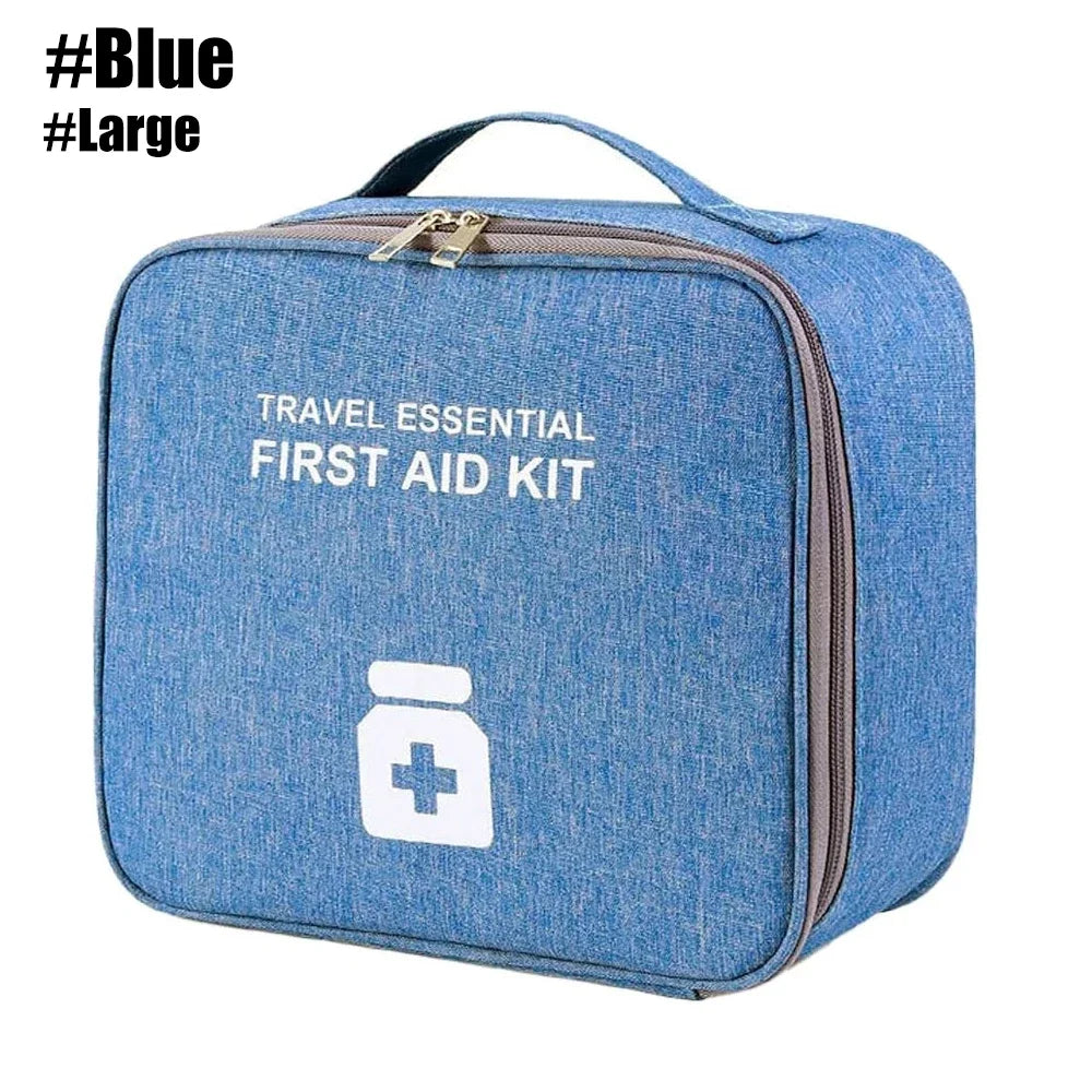 Family First Aid Kit Portable Outdoor Travel Storage Bag Household Large Capacity Layered Medicine Storage Bag