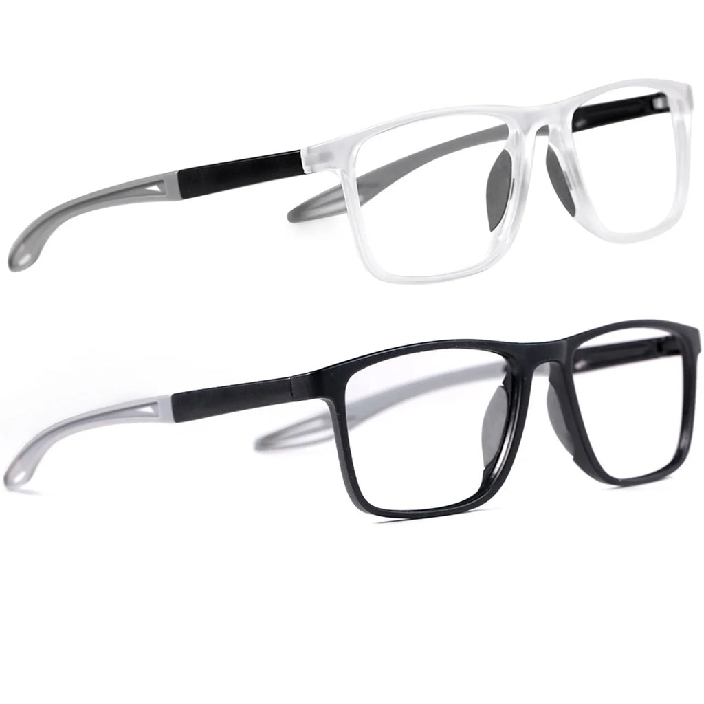 2 Pack Smart Automatic Zoom Eyeglasses Anti-Blue Light Reading Glasses Men Women Optical Spectacle Intelligent Zoom Eyeglass