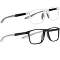 2 Pack Smart Automatic Zoom Eyeglasses Anti-Blue Light Reading Glasses Men Women Optical Spectacle Intelligent Zoom Eyeglass