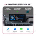 BONROAD Wireless CarPlay Android Auto Retrofit Interface Adapter Fit BMW i3 I01 NBT System Support Wireless AirPlay Mirror Link Bluetooth Handsfree Call Online GPS Navigation Decoder Box