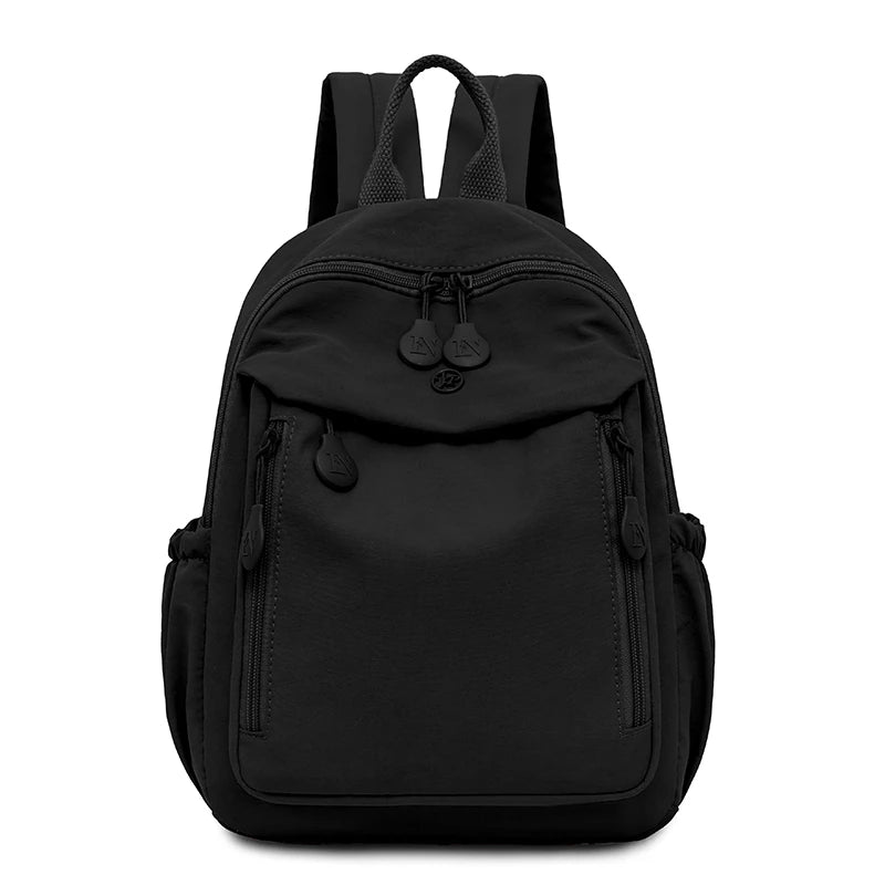 Women Multi-Color Lightweight Casual Backpack Trendy Daypack Shoulder Bag Schoolbag for Everyday Commute Travel Essential Purse