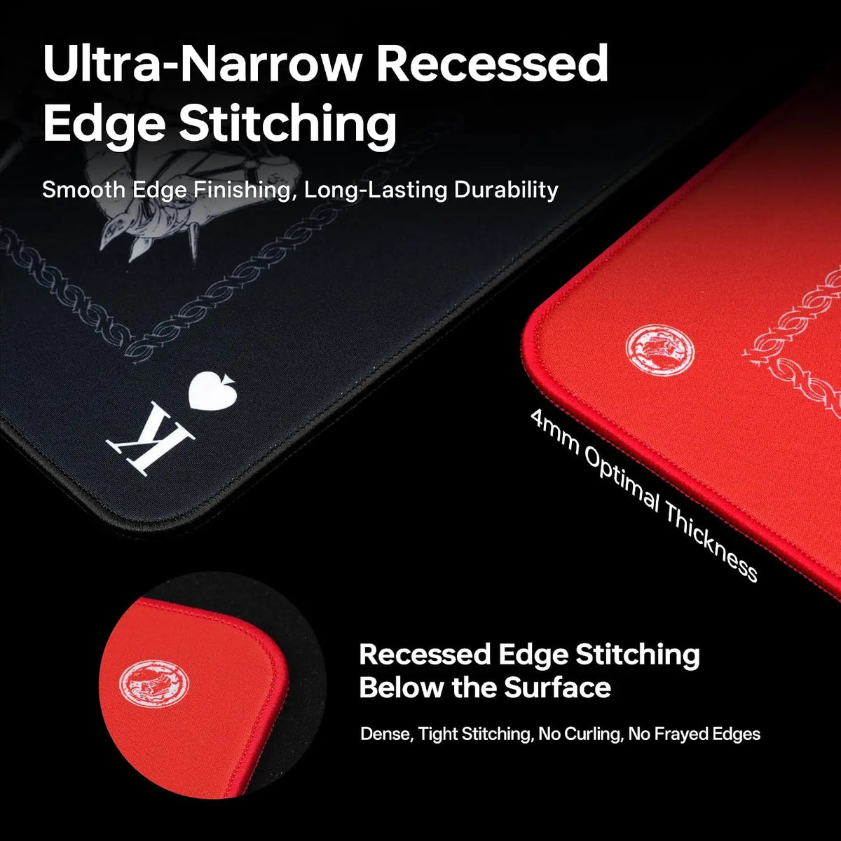 ATK Warhorse Esports Mouse Pad Original Illustration Ultra Fine Fiber Cloth 490x420mm Large Size For FPS Valorant Delta Force Ga