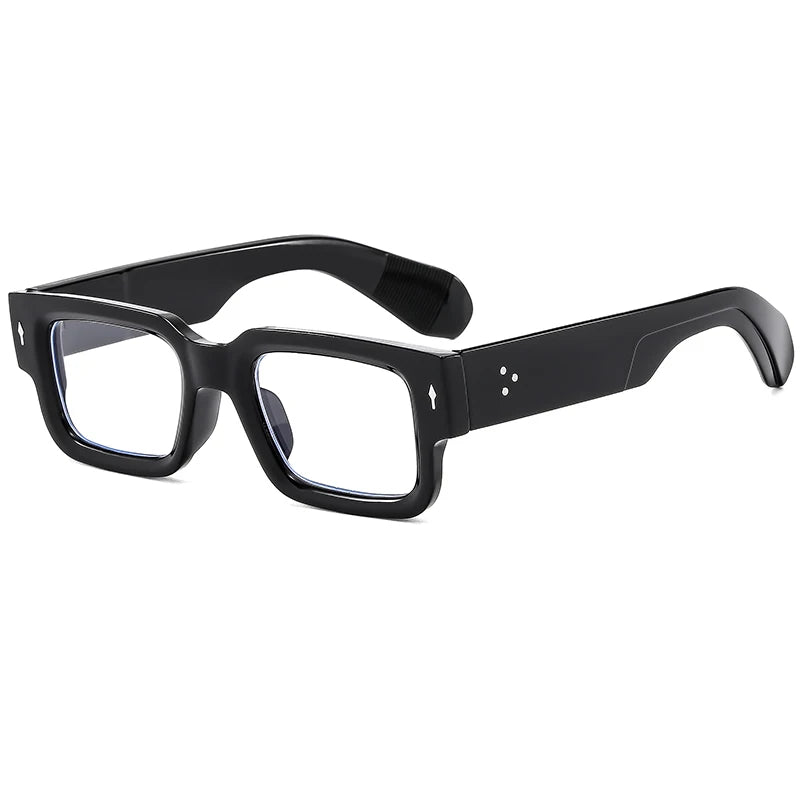 New Men's Personality Minimalist Style Sunglasses Fashion Cool Retro Rectangle Glasses Oculos De Sol Femino