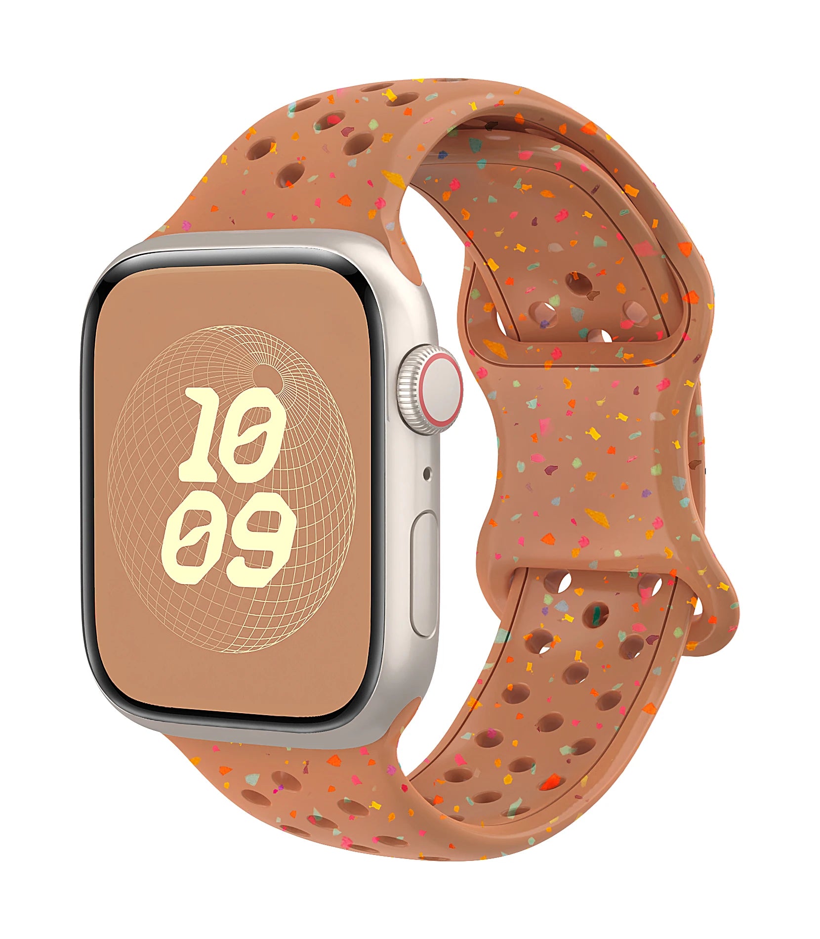 Silicone Strap for Apple watch band 40mm 41mm 45mm 44mm 46mm 49mm 42mm Breathable bracelet iwatch Series 11 10 9 8 SE 3 Ultra 2