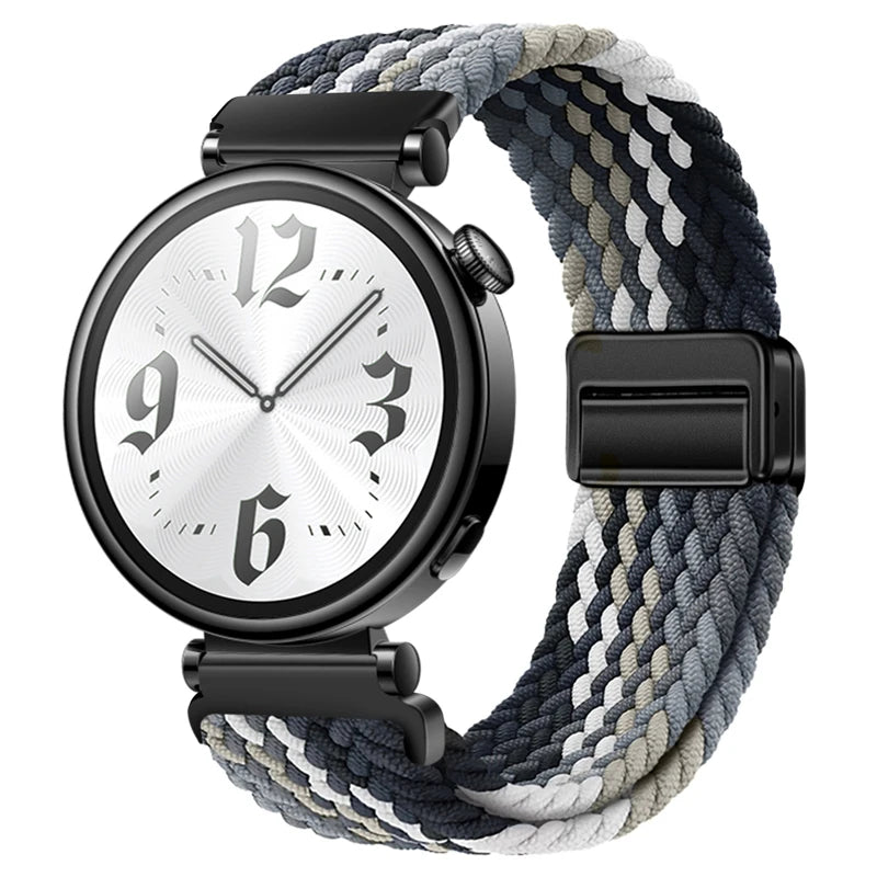 18mm Braided Magnetic Strap For huawei watch GT 5 4 41mm Sport bracelet belt Watchband for HUAWEI watch GT 4/GT 5 pro 42mm band