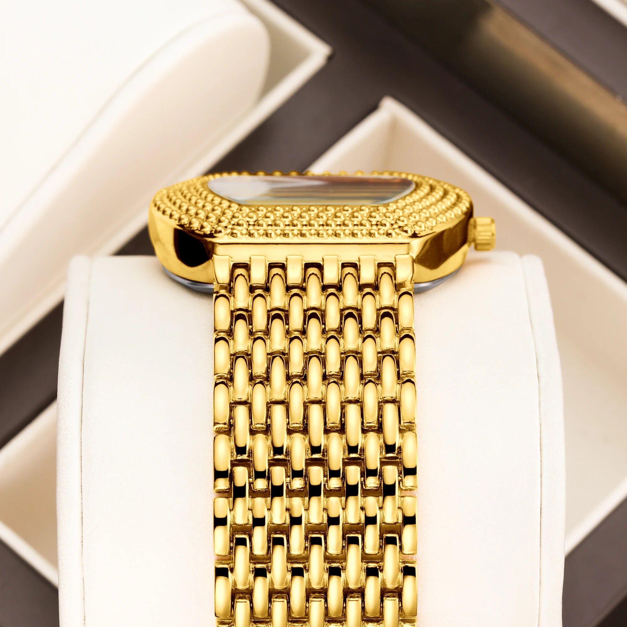 YaLaLuSi Brand 2026 Hot New Women's Watch Gold Luxury Luxury Gift Box Watch Remover Gift Ion Gold Plating