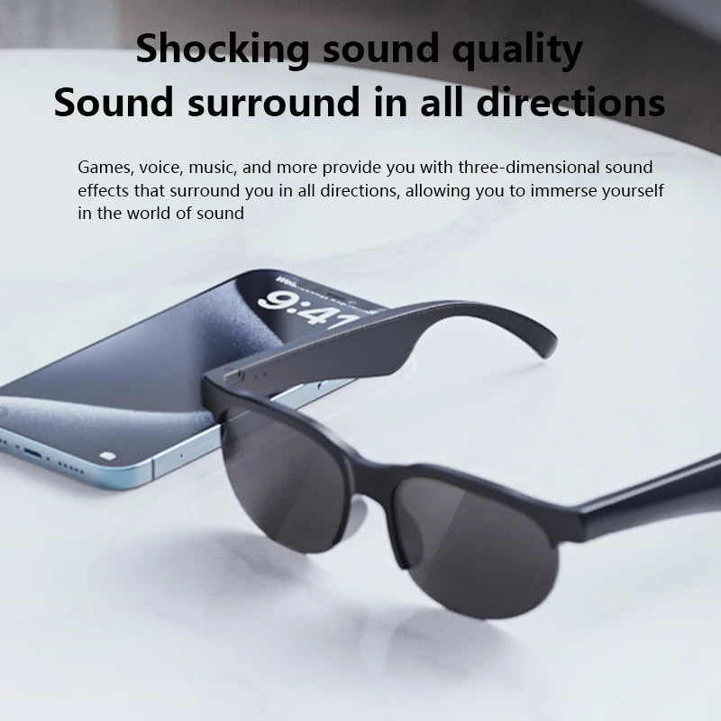 Bluetooth Audio Glasses – Black or White