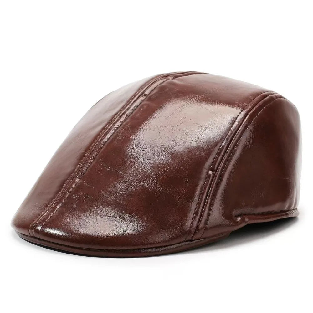New Soft Men Berets Casual Anti-UV Newspaper Hat Dad Hat Men