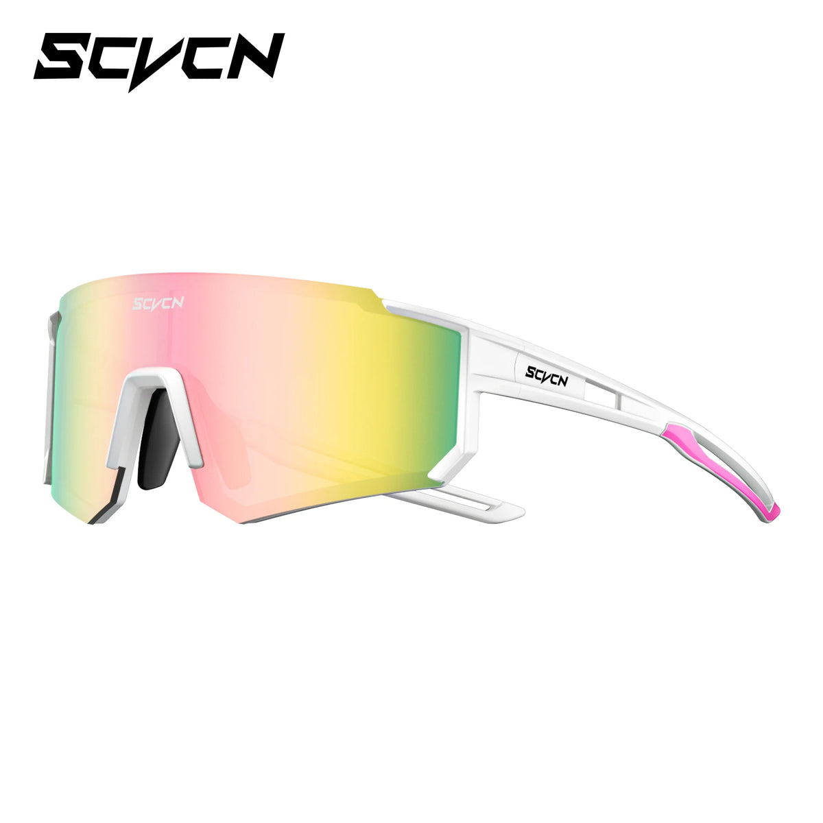 SCVCN Fashion Cycling Glasses Bike Baseball Sunglasses for Men UV400 Sports MTB Outdoor Goggles Bicycle Women Sunglasses Riding