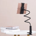 Tablet Holder Stand Bed Adjustable Flexible Arm Tablets Mount Clamp on Table For iPad Air Mini Or Other 4.7-10.5" Devices