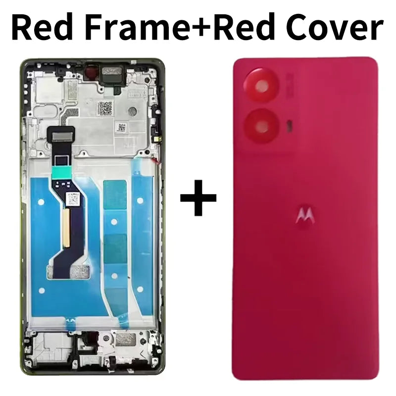 6.67"AMOLED For Motorola Moto G85 LCD For Moto G85 XT2427-3 Display LCD Screen Touch Digitizer Assembly With Fingerprint