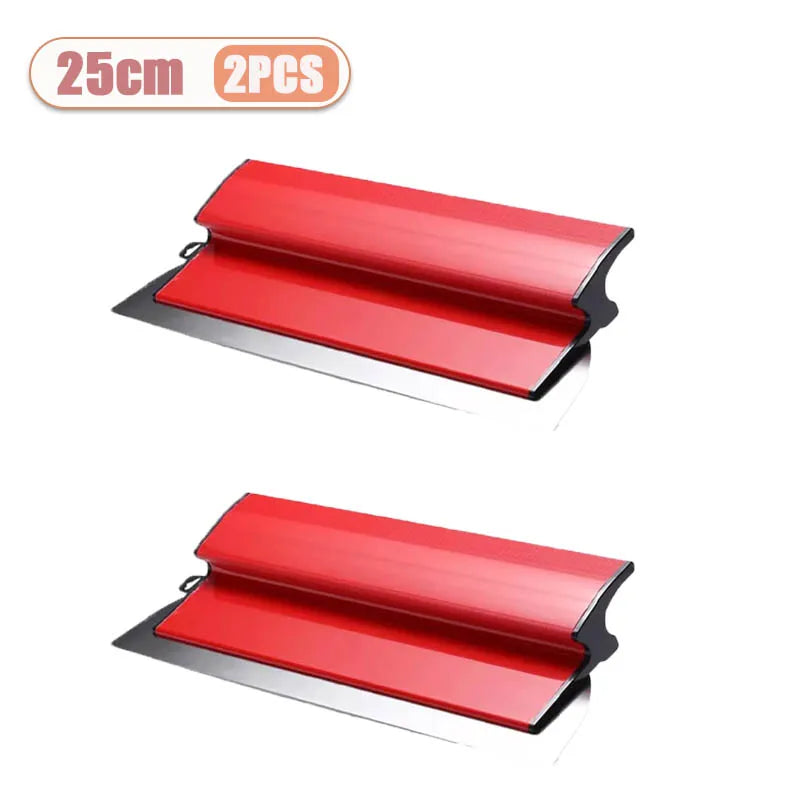 1-4PCS 25cm/40cm Stainless Steel Scraper for Wall Plastering Leveling Tool Putty Knife Wall Finishing Trowel Home Accessories