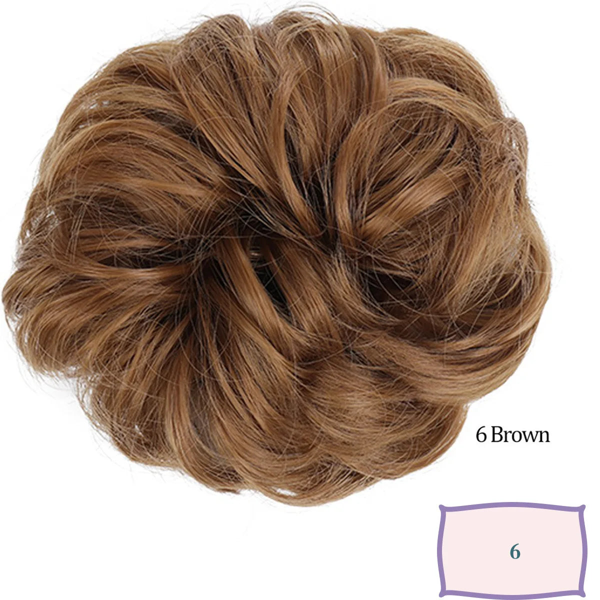 Synthetic Messy Hair Bun Chignon Scrunchies Fake Hair Band Braid Elastic Hairpiece Tail Chignon Donut Updo Hair Pieces for Women